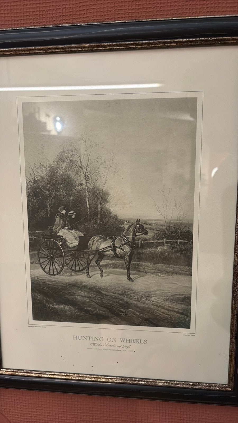 Heywood set: “Hunting on wheels” & “Le Premier Obstacle”, Antiek en Kunst, Ophalen of Verzenden