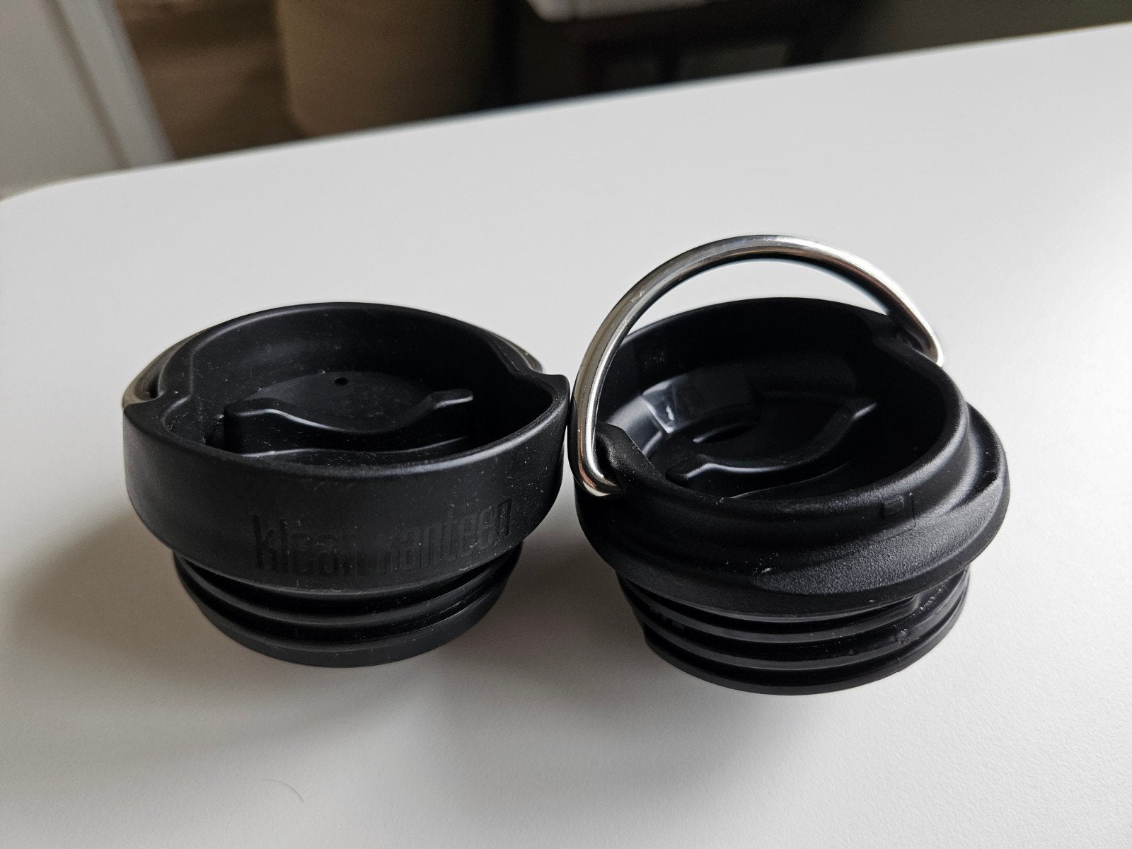 2x Klean Kanteen Cafe Cap - dop voor drinkfles, Ophalen of Verzenden, Zo goed als nieuw