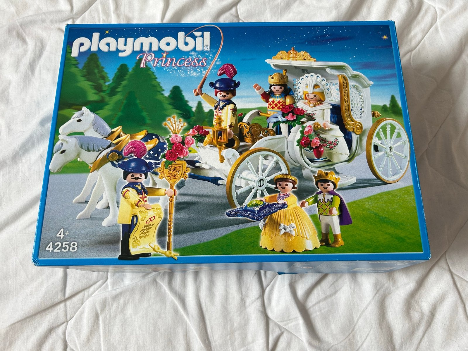 Playmobil Princess Koets (Set 4258), Kinderen en Baby's, Complete set, Voertuig, Ophalen of Verzenden, Zo goed als nieuw