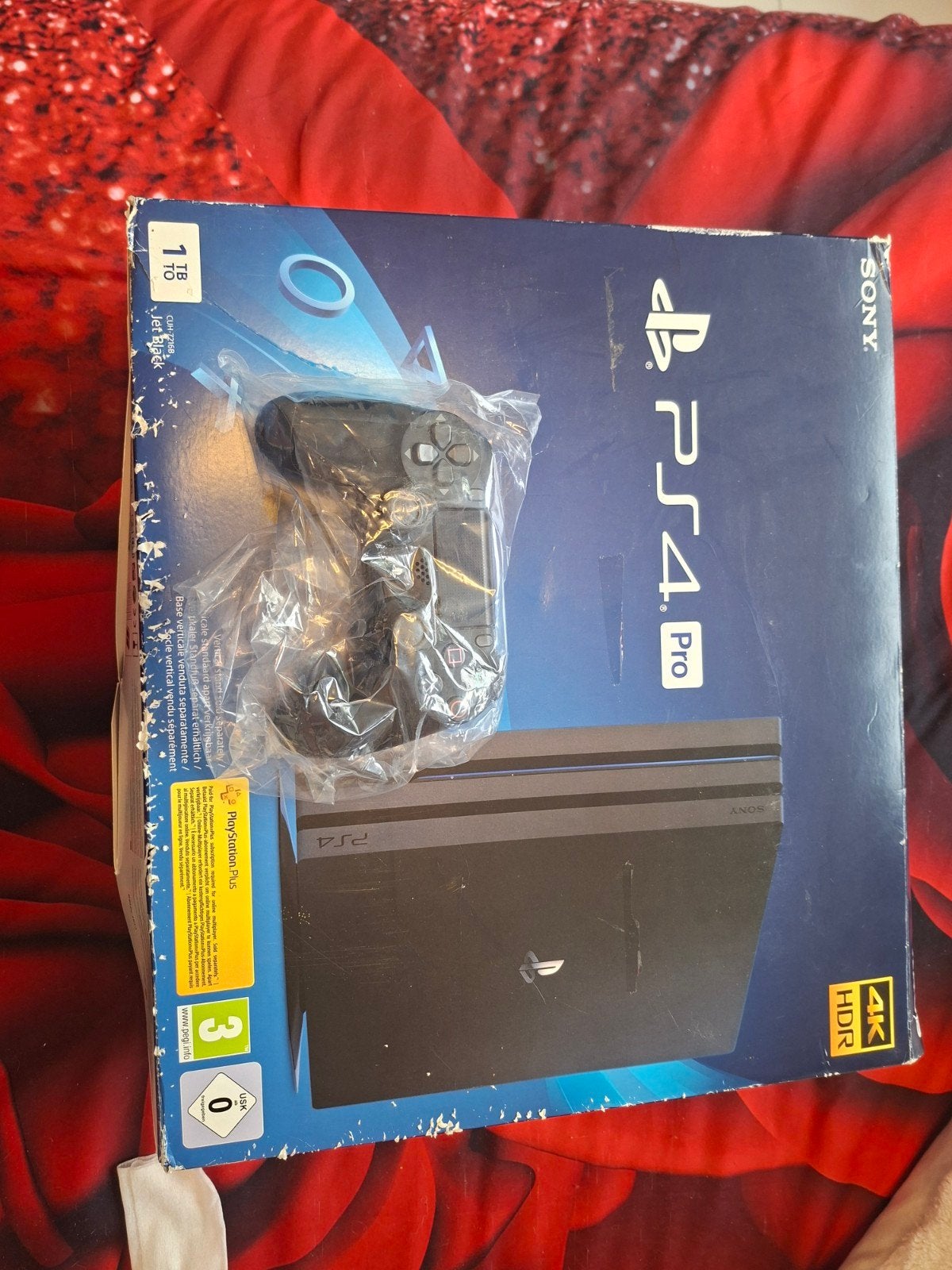 Sony PlayStation 4 Pro 1TB met controller, Ophalen, Zo goed als nieuw, 1 TB, Met 1 controller