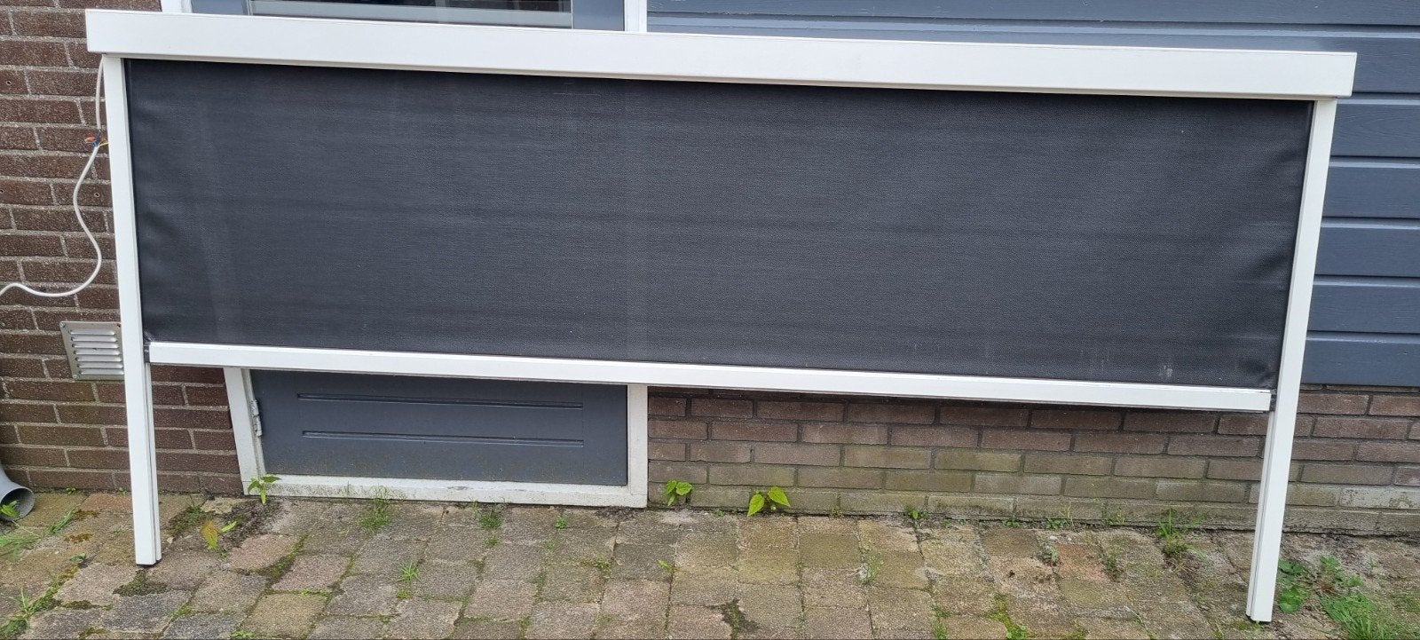 Elektrisch screen met Somfy afstandsbediening, Ophalen