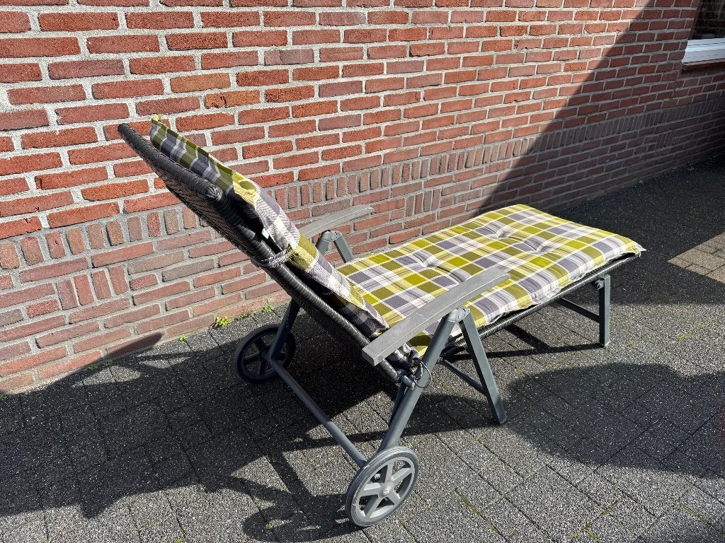 Zonne ligbedden, Ophalen, Zo goed als nieuw, Aluminium, Inklapbaar
