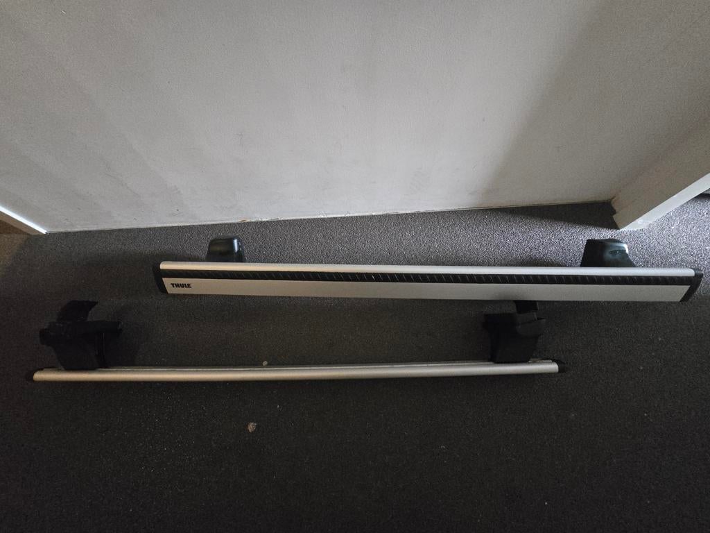 Thule Wingbar Evo rapid voetset 754 en kit 1598 Fiat, Ophalen, Gebruikt
