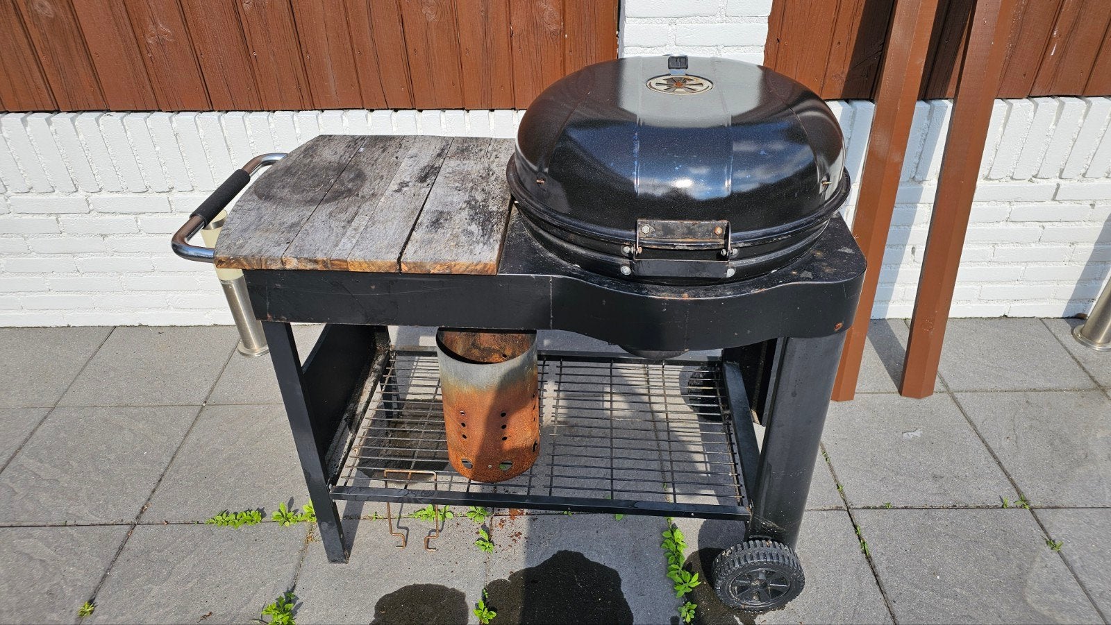 Gratis barbecue, Ophalen, Gebruikt