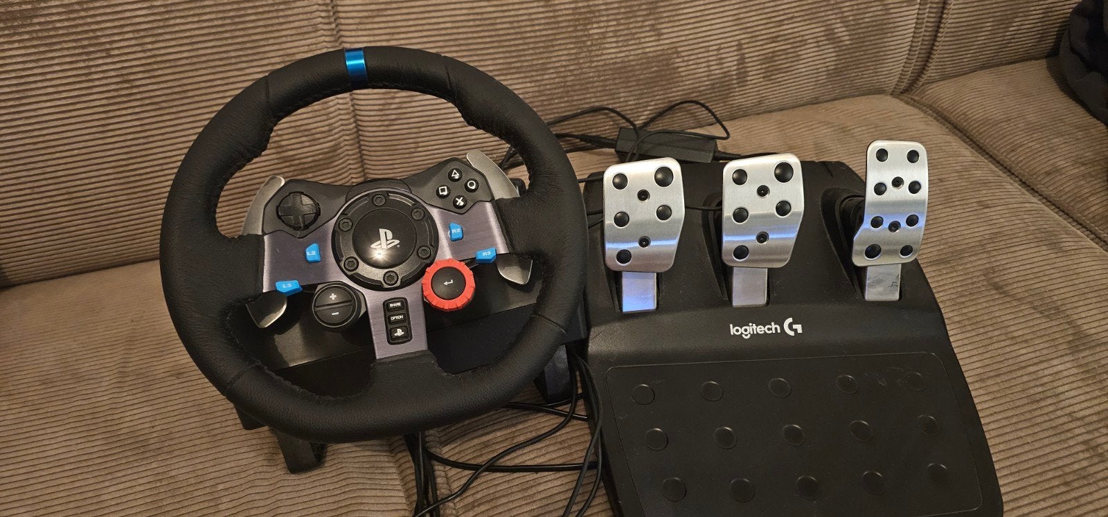Logitech G29 Driving Force Racing Wheel, Ophalen of Verzenden, Zo goed als nieuw