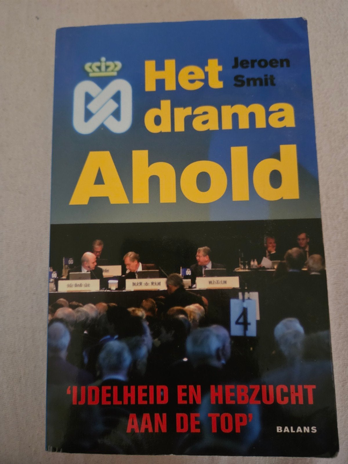 Het drama Ahold - Jeroen Smit (Boek), Gelezen, Jeroen Smit, Ophalen of Verzenden, Management
