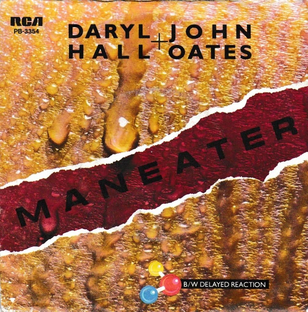 Daryl Hall & John Oates - Maneater, Gebruikt, 7 inch, Single, Ophalen of Verzenden