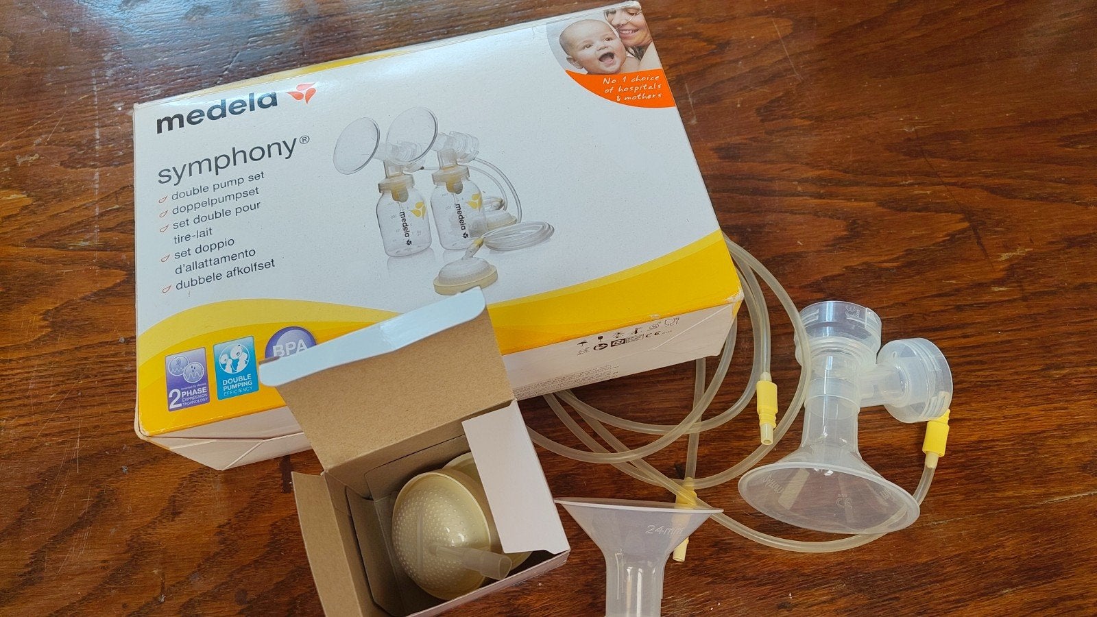 Medela Symphony reserve onderdelen, Ophalen, Zo goed als nieuw, Medela, Jongetje of Meisje