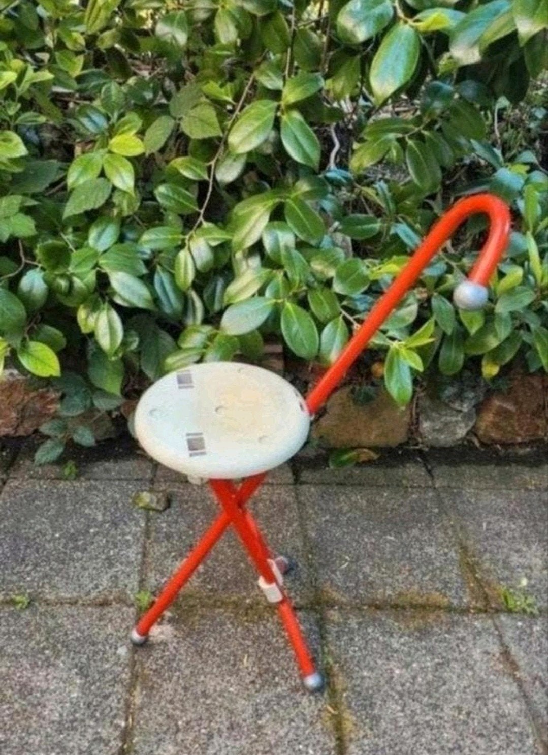 Vintage Italiaans design Ulisse krukje Ivan Loss

Inklapbaar, Huis en Inrichting, Krukjes, Ophalen of Verzenden, Gebruikt