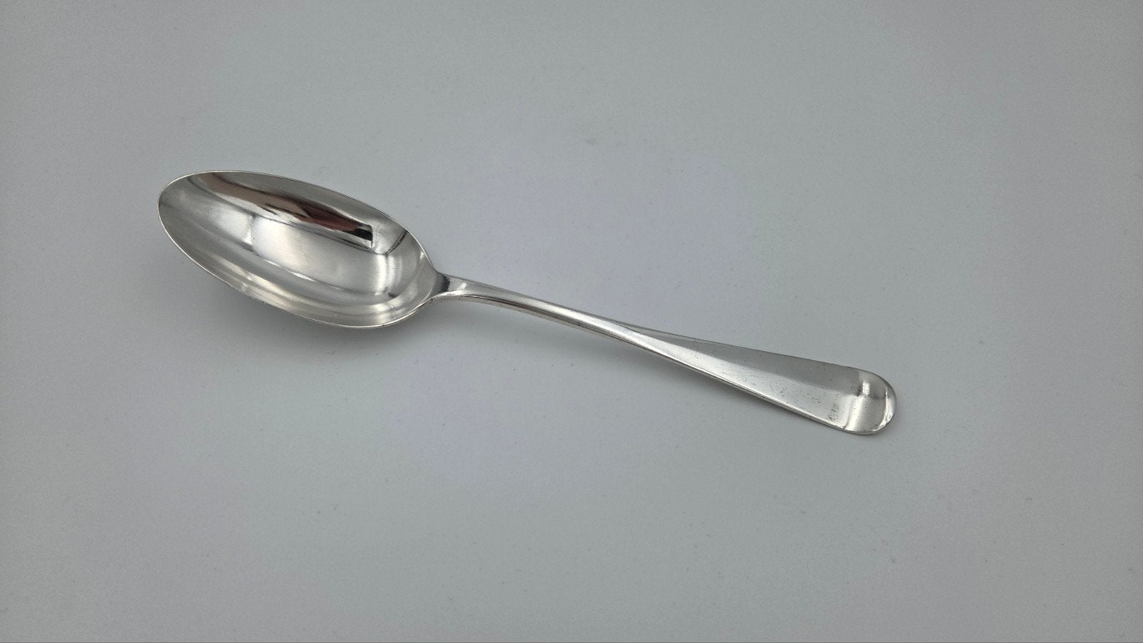 Zilveren lepel Hollands Glad uit 1924, Verzenden, Zilver