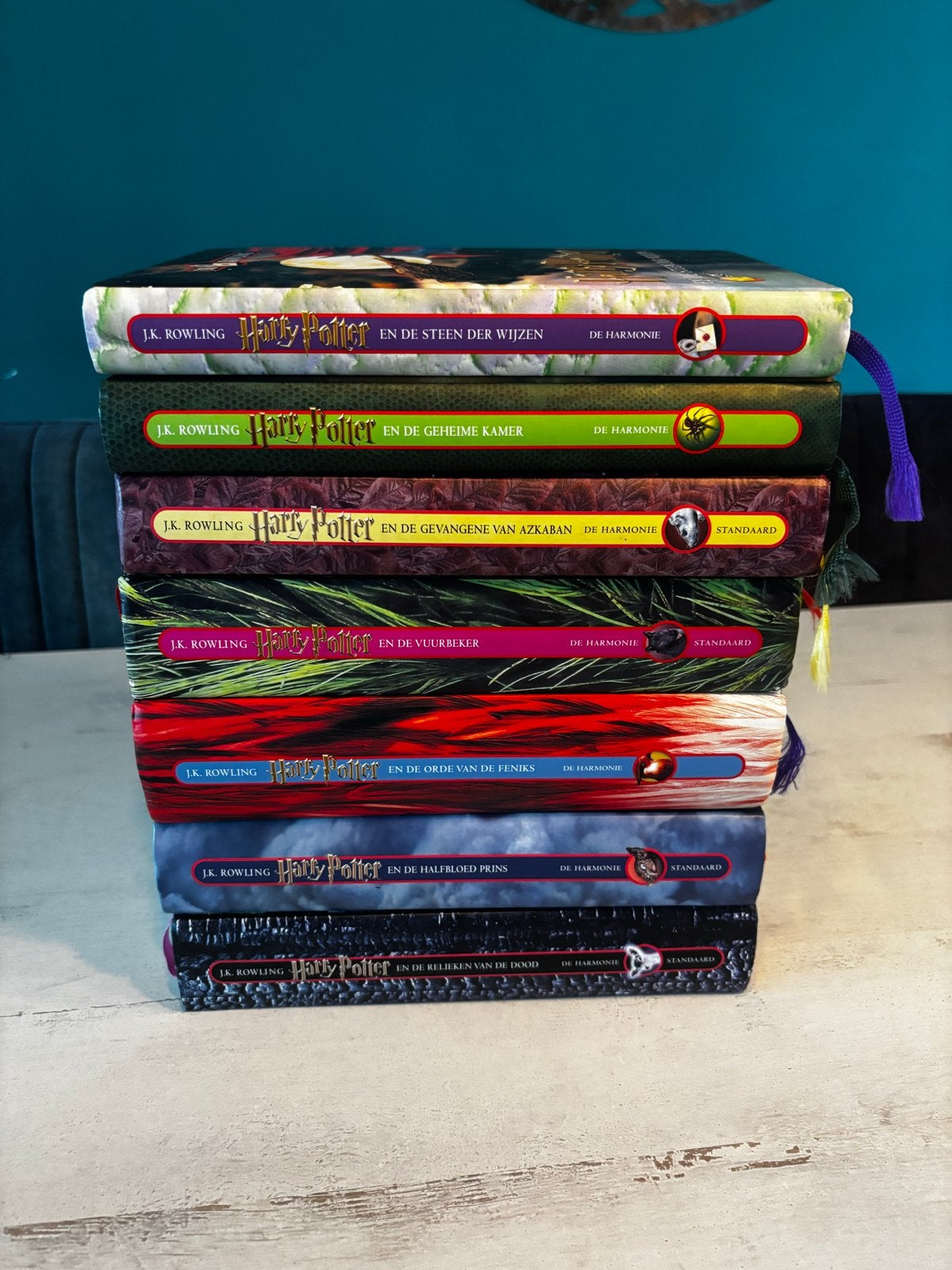 Complete Harry Potter Boekenset - 7 Delen, Ophalen of Verzenden, Gelezen