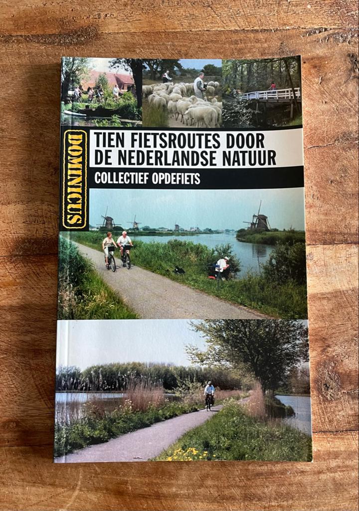 Dominicus Fietsgids: Mooiste Routes Nederlandse Natuur, Ophalen of Verzenden, Zo goed als nieuw