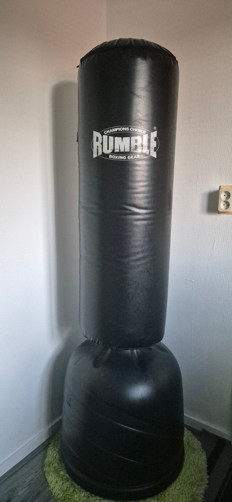 Rumble Staande Bokszak Paal - Zwart, Sport en Fitness, Ophalen, Gebruikt, Bokszak