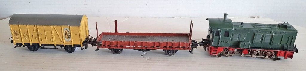 Trix Express loc met wagons, Gelijkstroom of Wisselstroom, Trix, Ophalen of Verzenden, Gebruikt