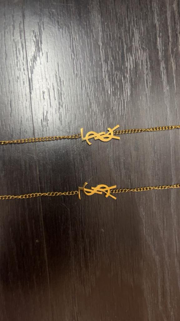 YSL Armband - Stainless Steel, Sieraden, Tassen en Uiterlijk, Armbanden, Verzenden, Nieuw, Goud, Staal