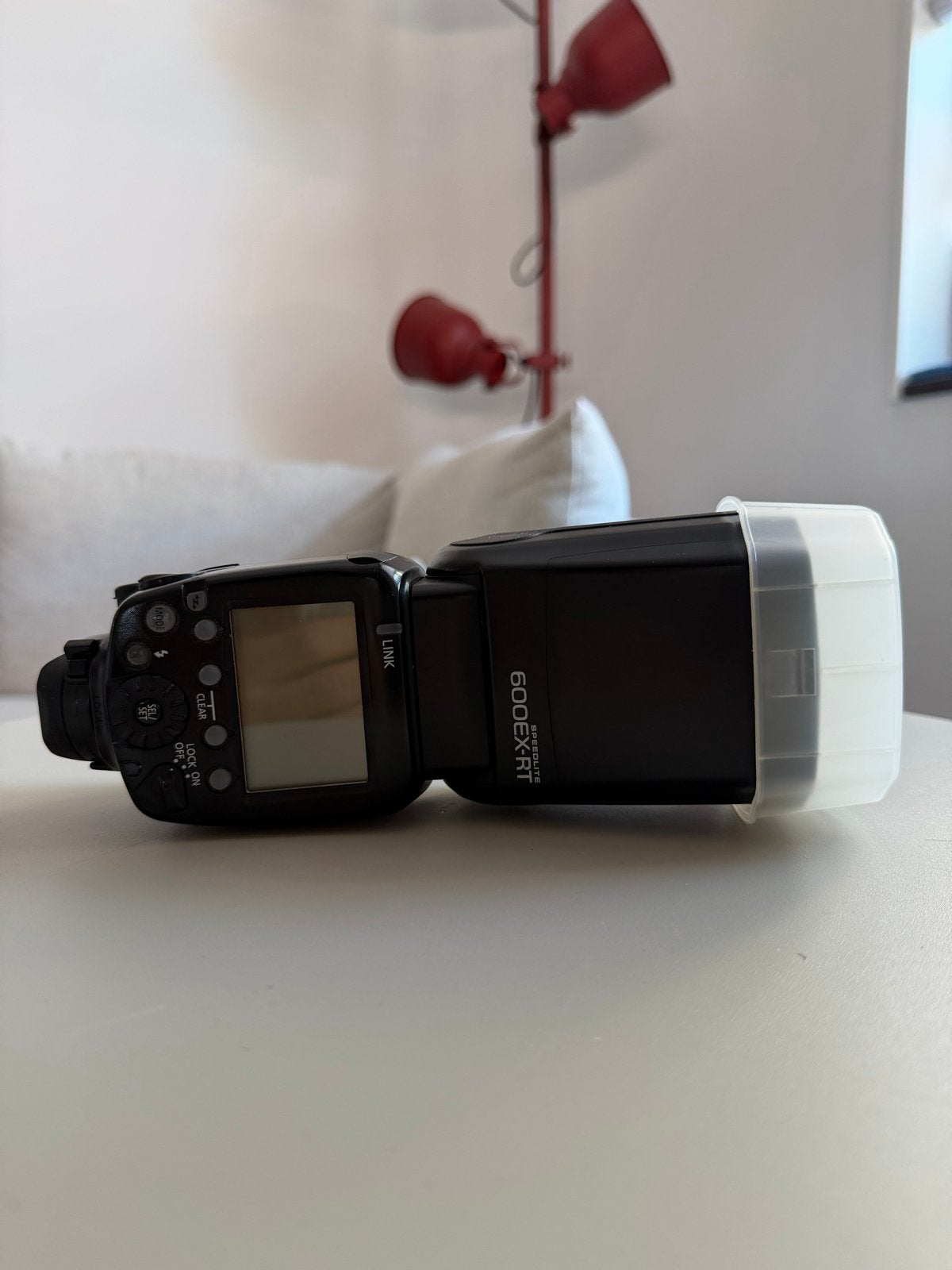 Canon Speedlite 600EX-RT, Audio, Tv en Foto, Fotografie | Flitsers, Diffuser, Canon, Externe flitser, Ophalen of Verzenden