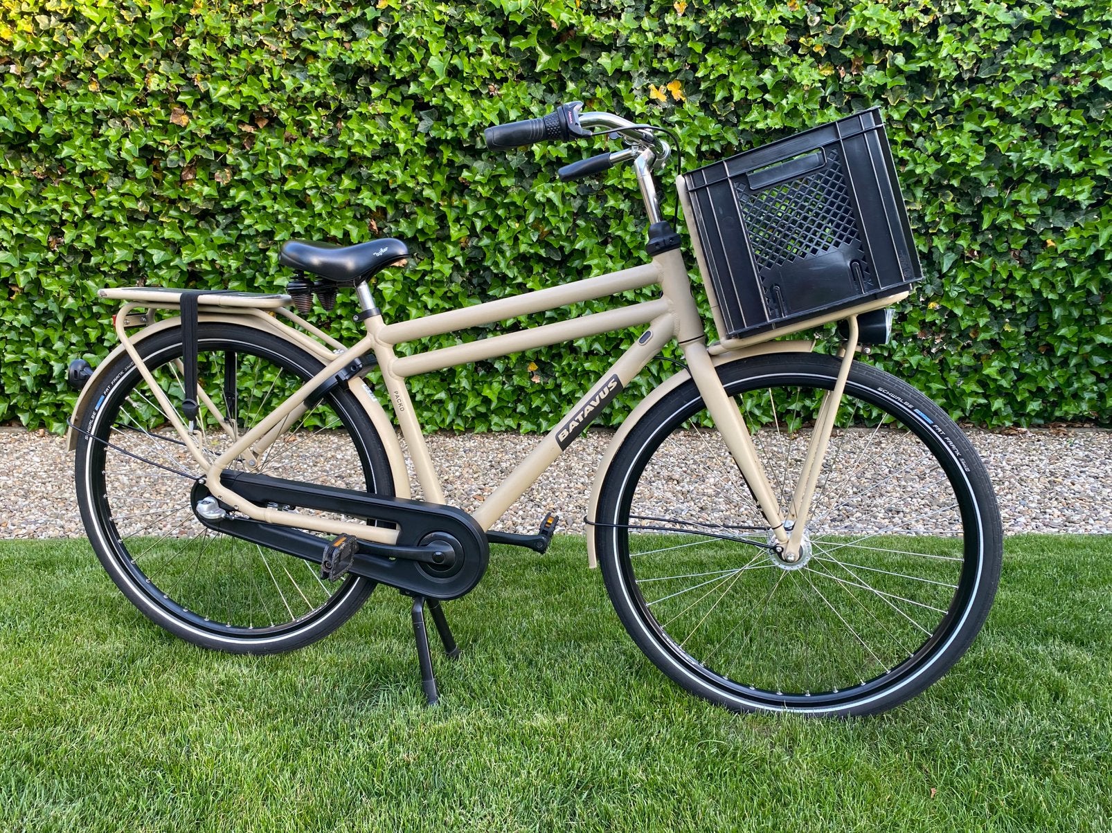 Batavus PackD Herenfiets 49cm - 28 inch, Ophalen, Terugtraprem, Gebruikt, Versnellingen
