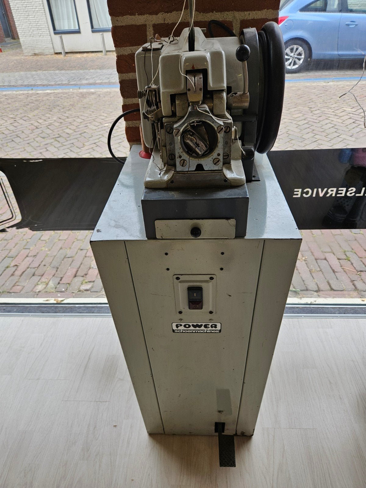 Industriële Power Schoenmachines Aflapper op Krachtstroom, Ophalen