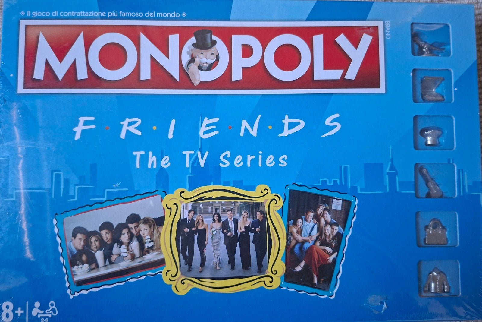 Monopoly Friends, Italiaanse versie, Ophalen of Verzenden, Nieuw