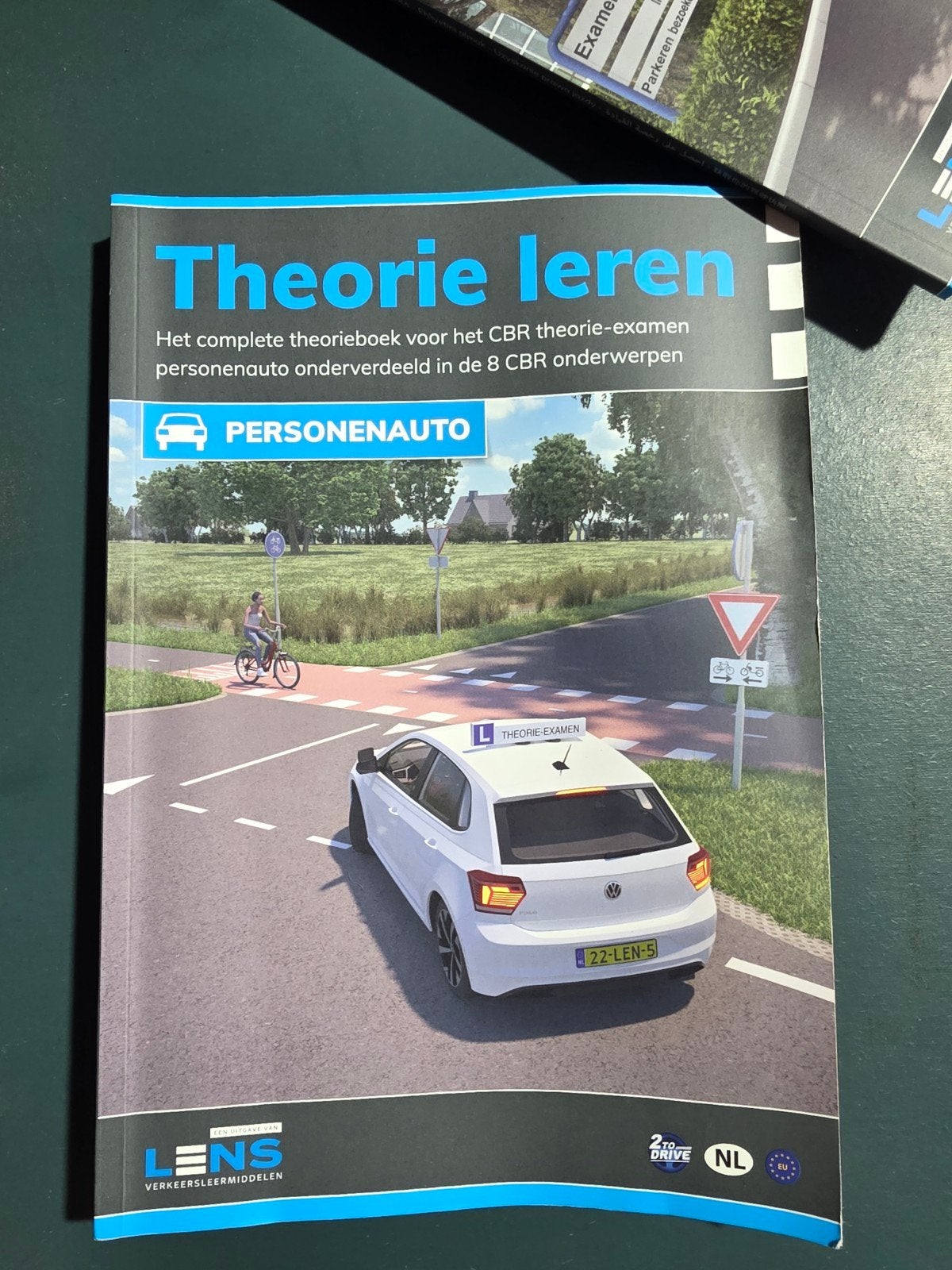Theorie leren personenauto CBR theorieboek, Ophalen of Verzenden, Zo goed als nieuw, Niet van toepassing, Lens Verkeersleermiddelen