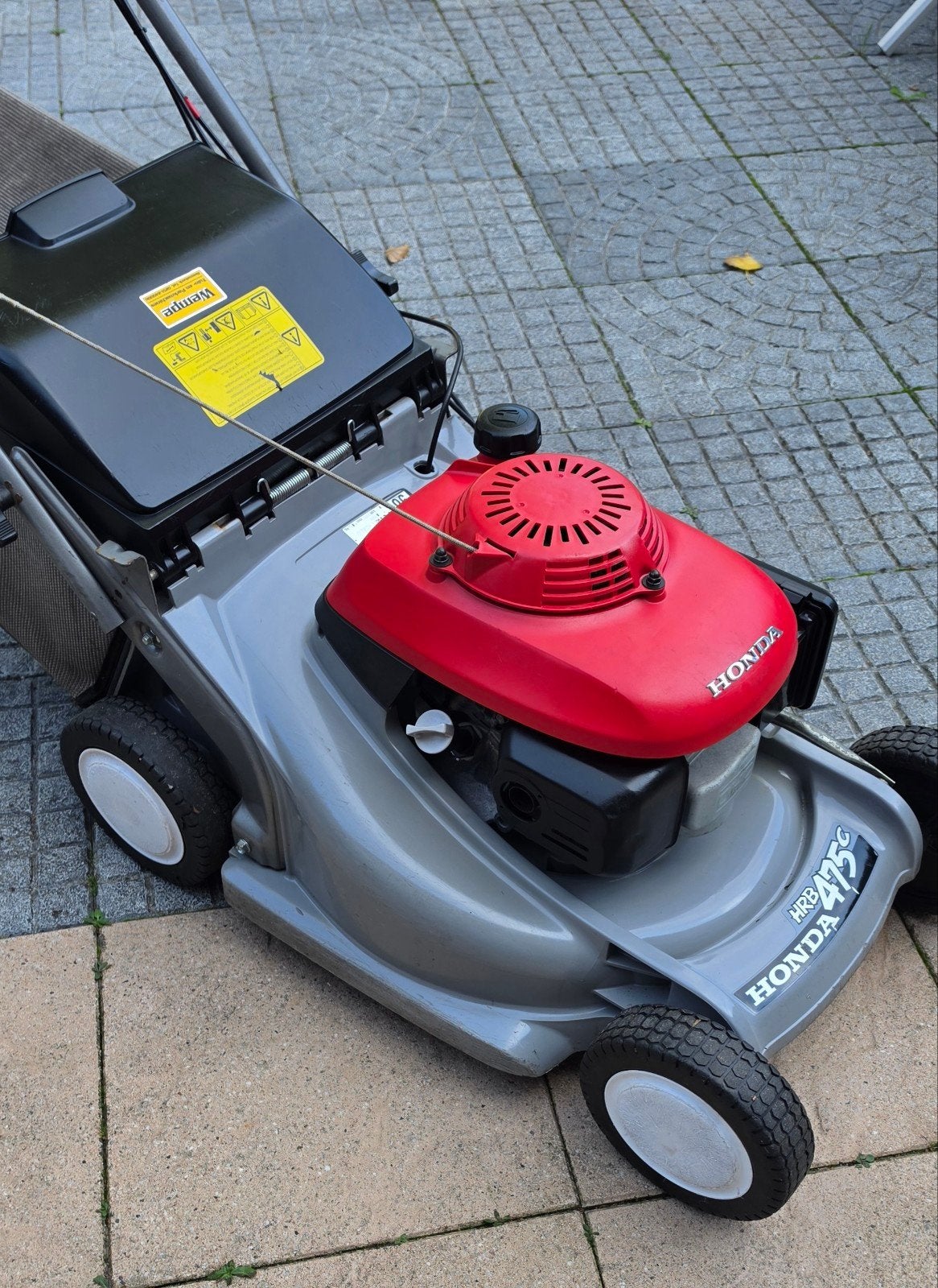 Honda HRB 475C Benzine grasmaaier, Ophalen, Cirkelmaaier, Gebruikt, HONDA