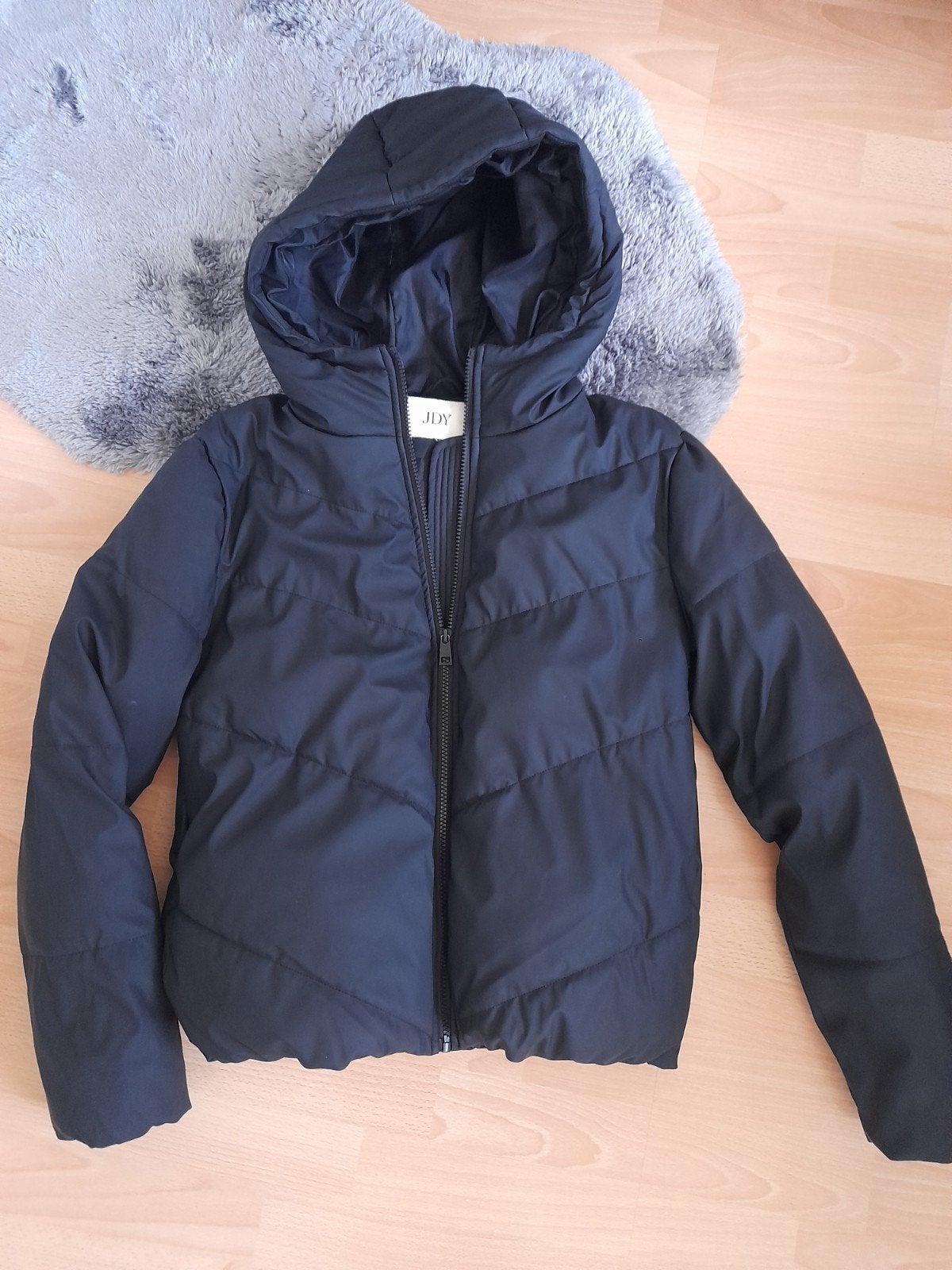 winterjas s, Kleding | Dames, Ophalen of Verzenden, Gedragen, Maat 36 (S), Zwart