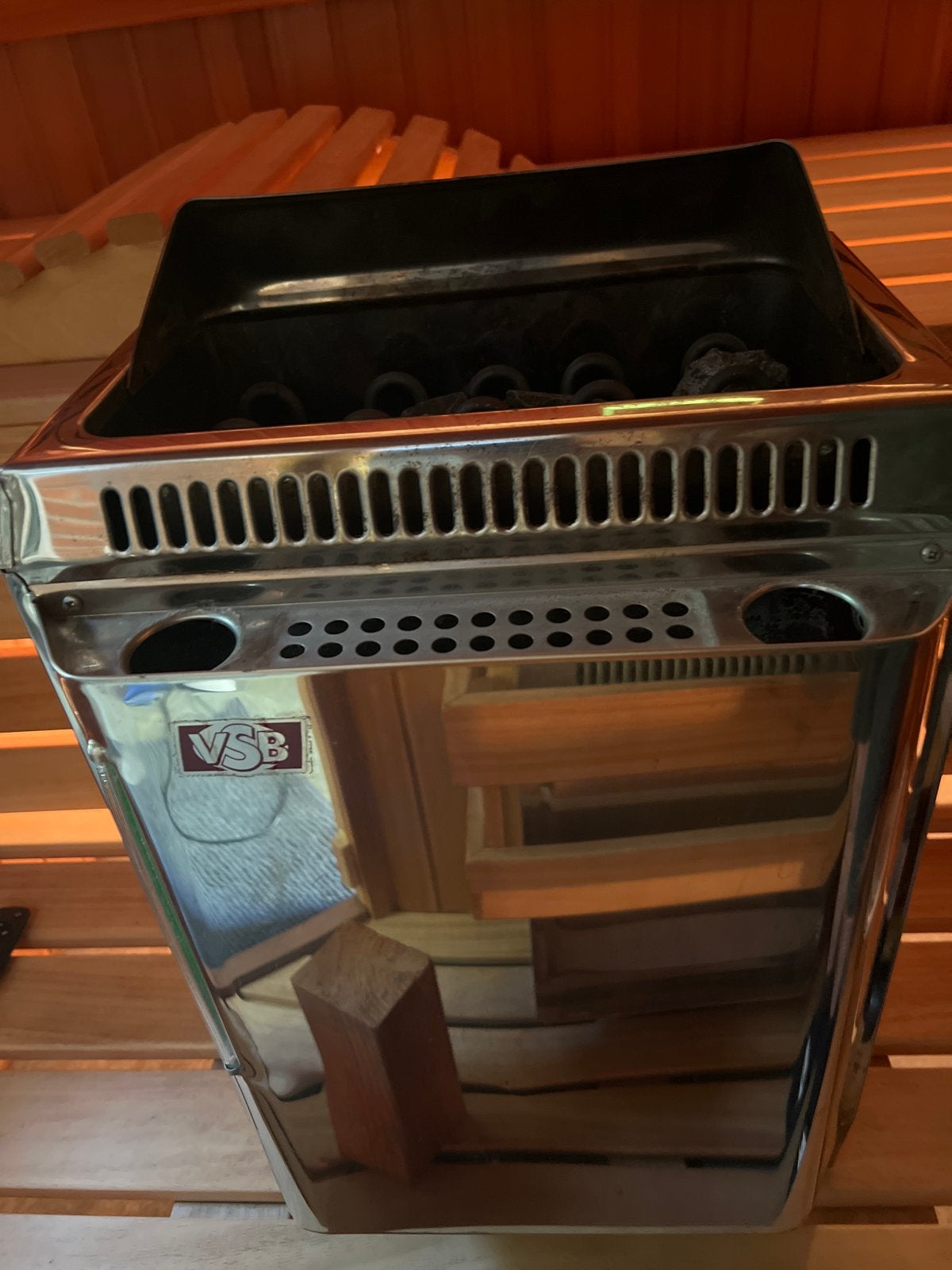Harvia/ VSB KV90SE 9kW Sauna Kachel - Fins/Traditioneel, Sport en Fitness, Sauna, Ophalen of Verzenden, Gebruikt, Fins of Traditioneel