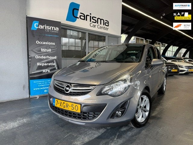 Opel Corsa 1.2-16V Design Edition Navi|Cruise|Clima, Auto's, Voorwielaandrijving, Euro 5, Gebruikt, 4 cilinders