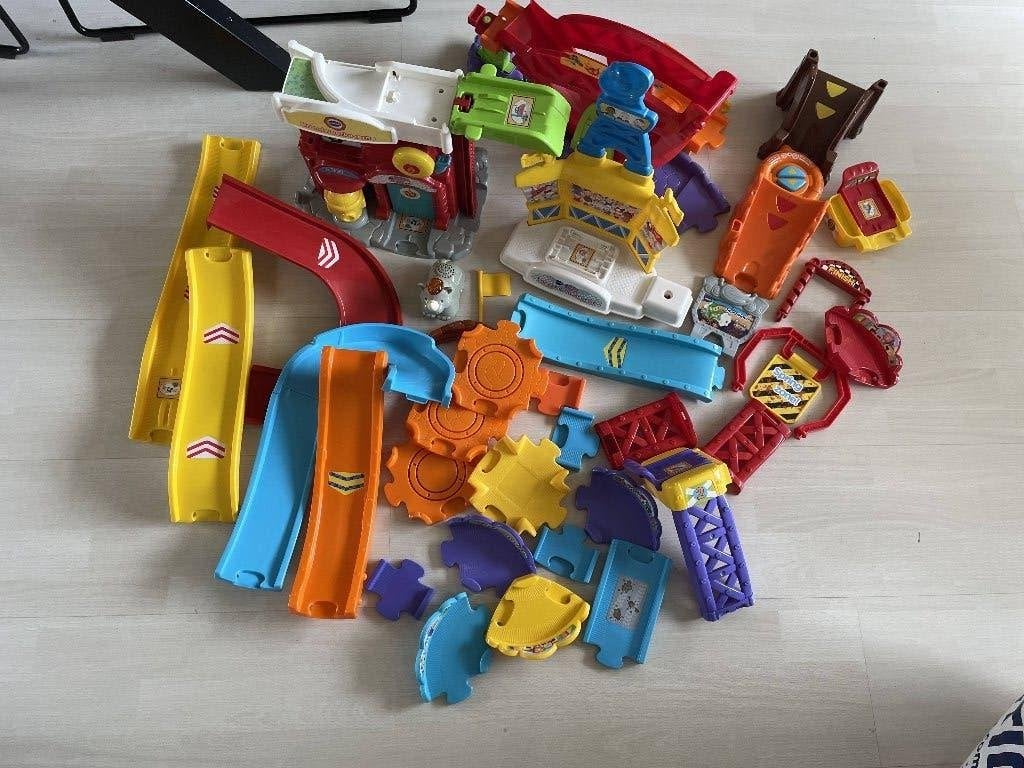 vtech toet toet baan uitbreiding, Kinderen en Baby's, Speelgoed | Vtech, Ophalen, Zo goed als nieuw, 2 tot 4 jaar
