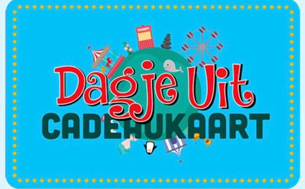 Dagje uit cadeaukaart twv 100 euro!, Tickets en Kaartjes, Kortingen en Cadeaubonnen, Drie personen of meer, Kortingsbon