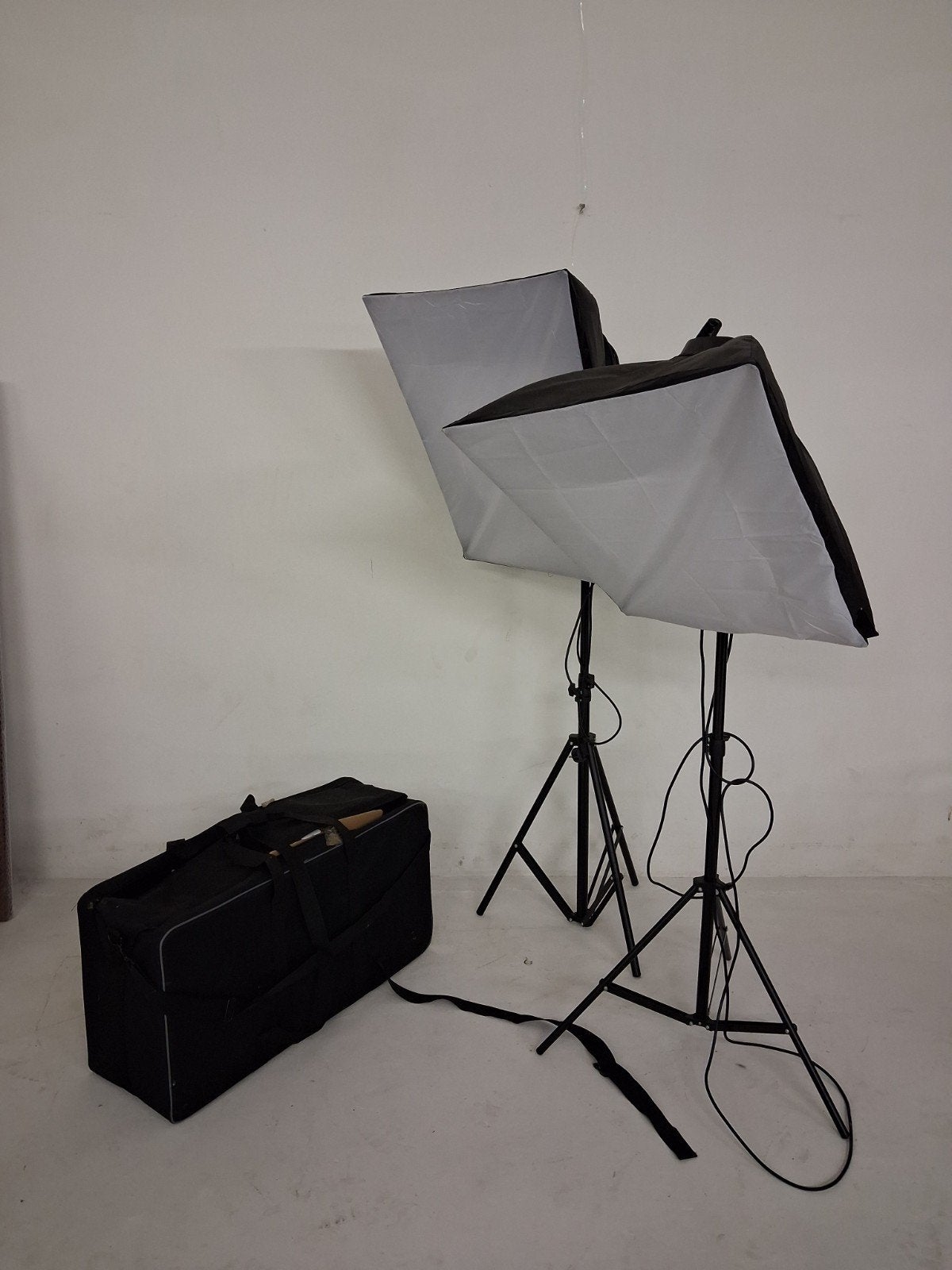 Fotografie Daglicht Lampen Set met Softboxen en Statieven, Audio, Tv en Foto, Gebruikt, LED-lamp, Inclusief accessoires, Ophalen