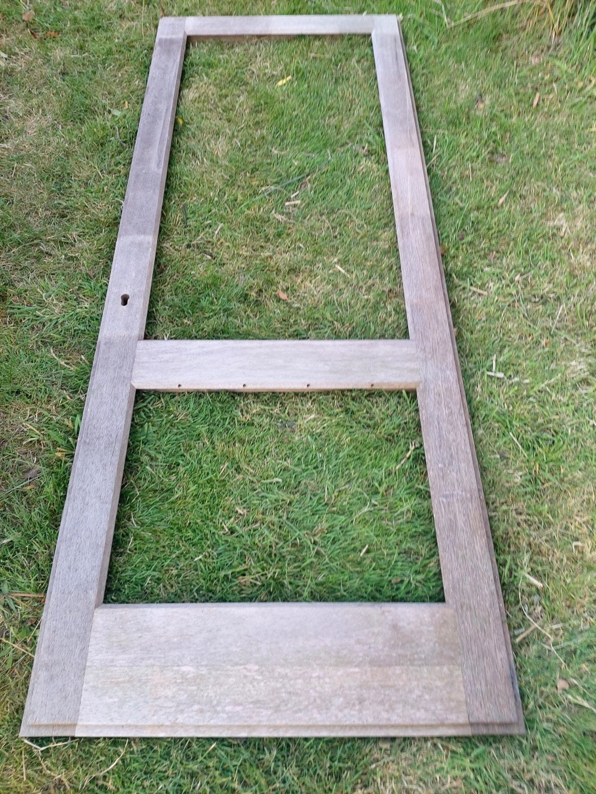 Hardhouten buitendeur, Doe-het-zelf en Verbouw, Ophalen, Glas, Buitendeur, 200 tot 215 cm