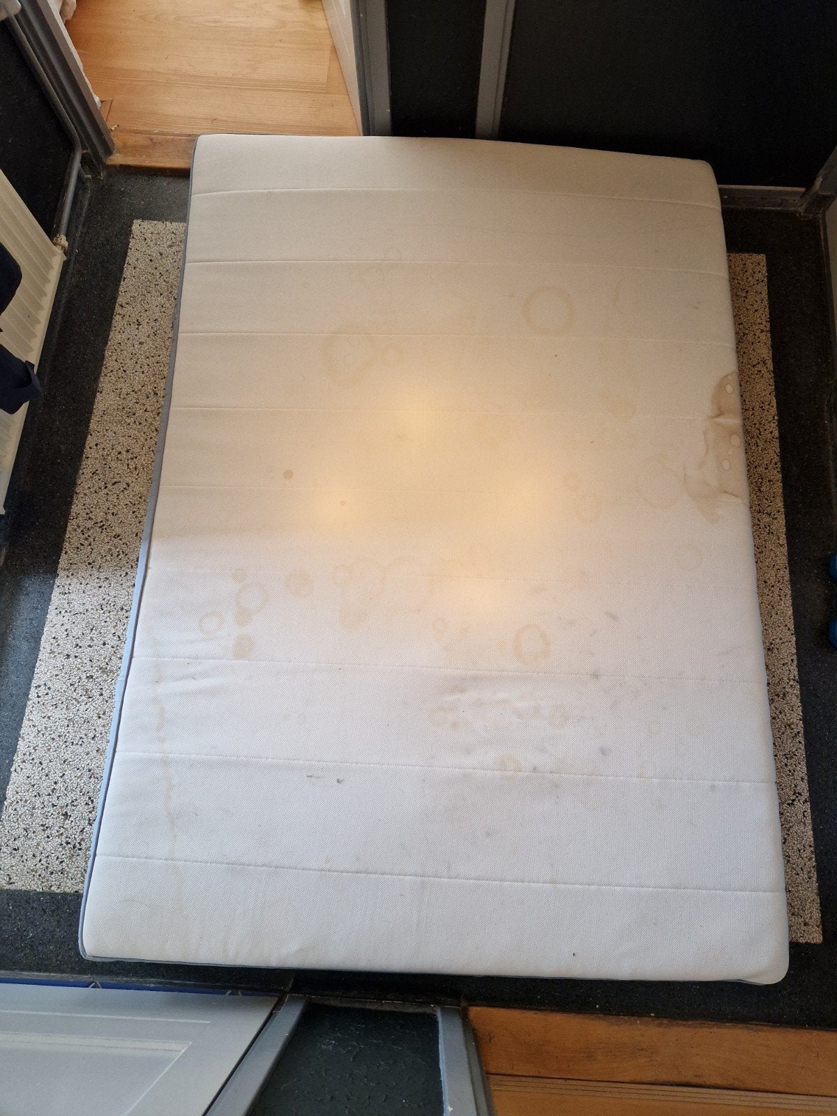 GRATIS Ikea Vesteröy matras 140x200m, Ophalen, Gebruikt, Eenpersoons, Overige maten