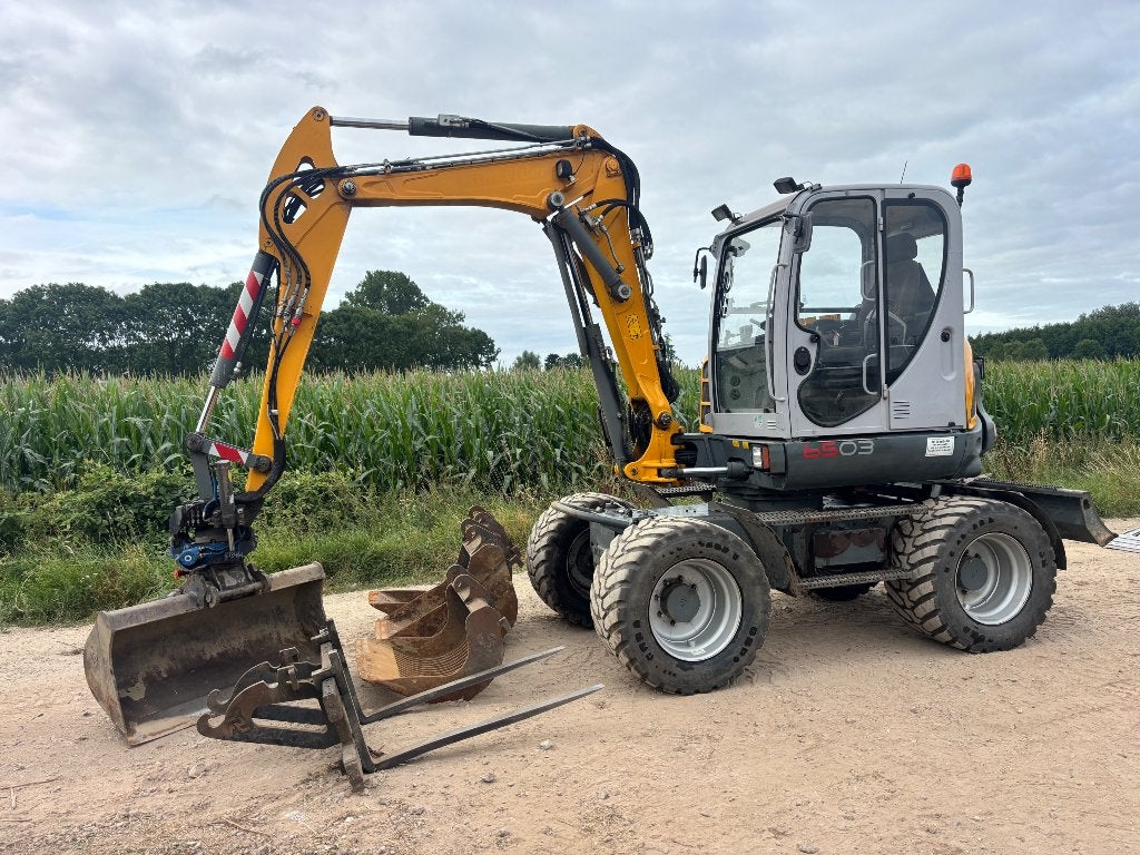 Wacker neuson 6503 mobiele kraan volle set!!!, Zakelijke goederen, Machines en Bouw | Kranen en Graafmachines, Ophalen, Wiellader of Shovel