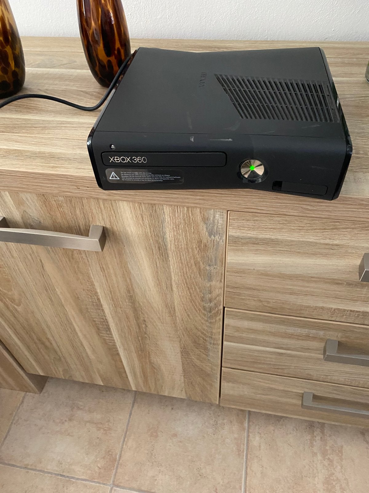 Xbox 360, Spelcomputers en Games, Ophalen, Zo goed als nieuw, 250 GB, Met 1 controller