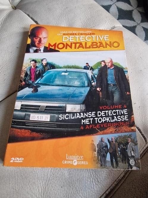 Detective Montalbano Volume 4 - Siciliaanse Detective, Vanaf 12 jaar, Ophalen of Verzenden, Gebruikt, Detective en Krimi