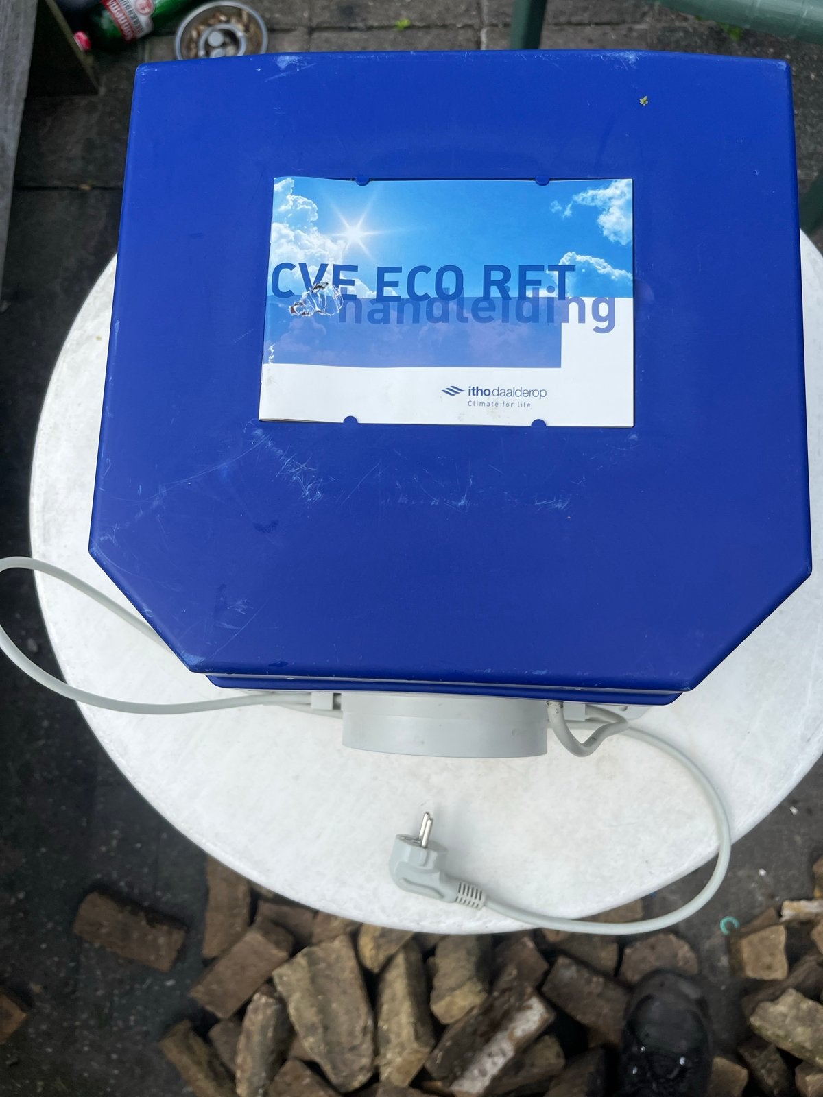 Itho Daalderop CVE ECO RFT Mechanische Ventilatiebox, Ophalen of Verzenden, Gebruikt, Afzuiger