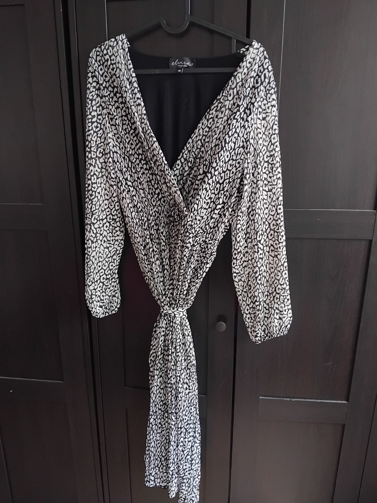Elvira Collections Jurk Maat 38, Kleding | Dames, Maat 38/40 (M), Zwart, Ophalen of Verzenden, Gedragen