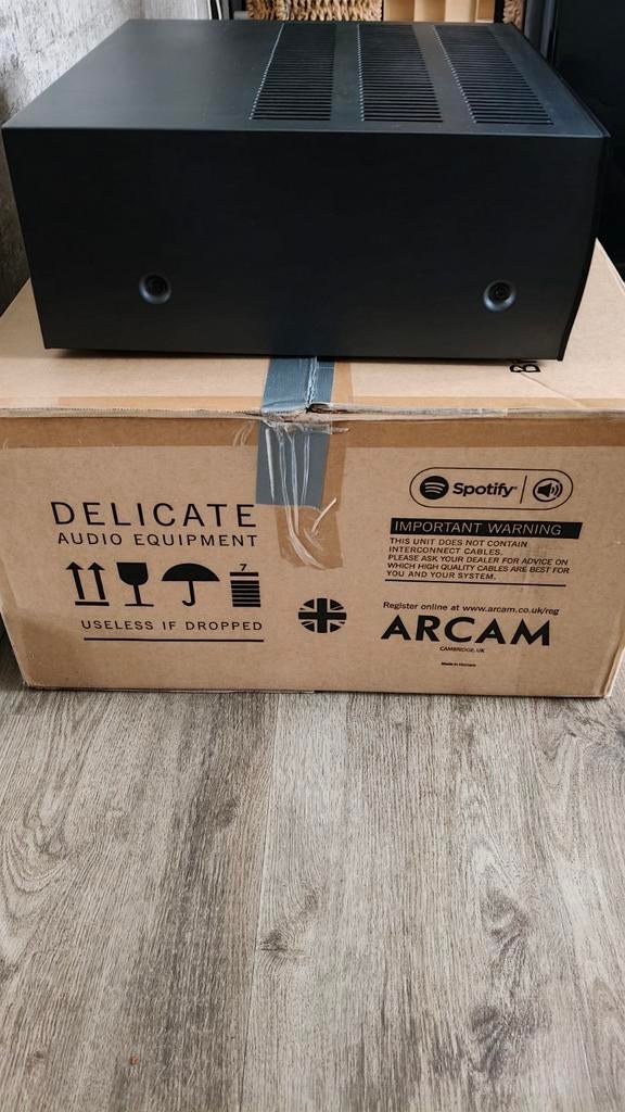 Arcam AVR390 met UMIK-1 microfoon en statief, Overige systemen, Zo goed als nieuw, 120 watt of meer, Ophalen
