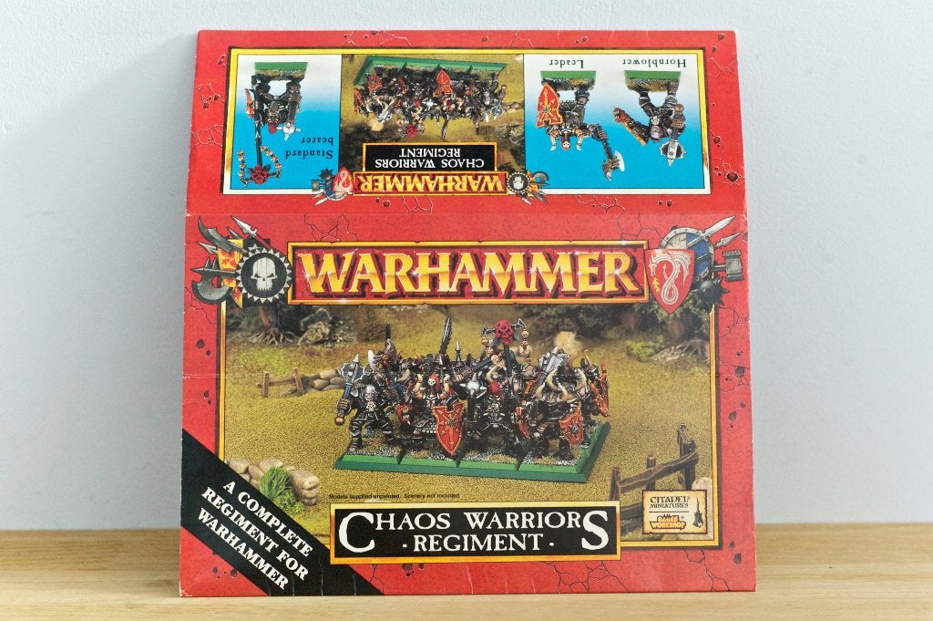 Chaos Warriors x10, Hobby en Vrije tijd, Verzenden, Gebruikt, Warhammer, Figuurtje(s)