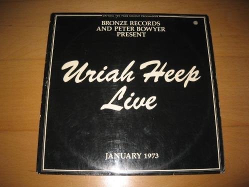 LP Uriah Heep – Live – Vinyl -, Ophalen of Verzenden, Gebruikt, 12 inch, Poprock