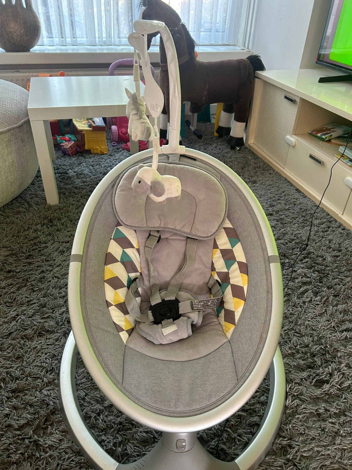 Elektrische wipstoel, Kinderen en Baby's, Wipstoel, Ophalen, Overige merken, Met gordel(s) of riempje(s)