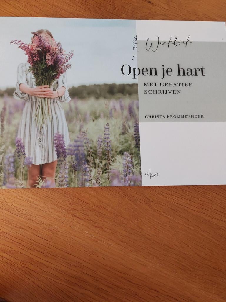 Werkboek Open Je Hart ....  Christa Krommenhoek., Ophalen of Verzenden, Nieuw, Christa Krommenhoek