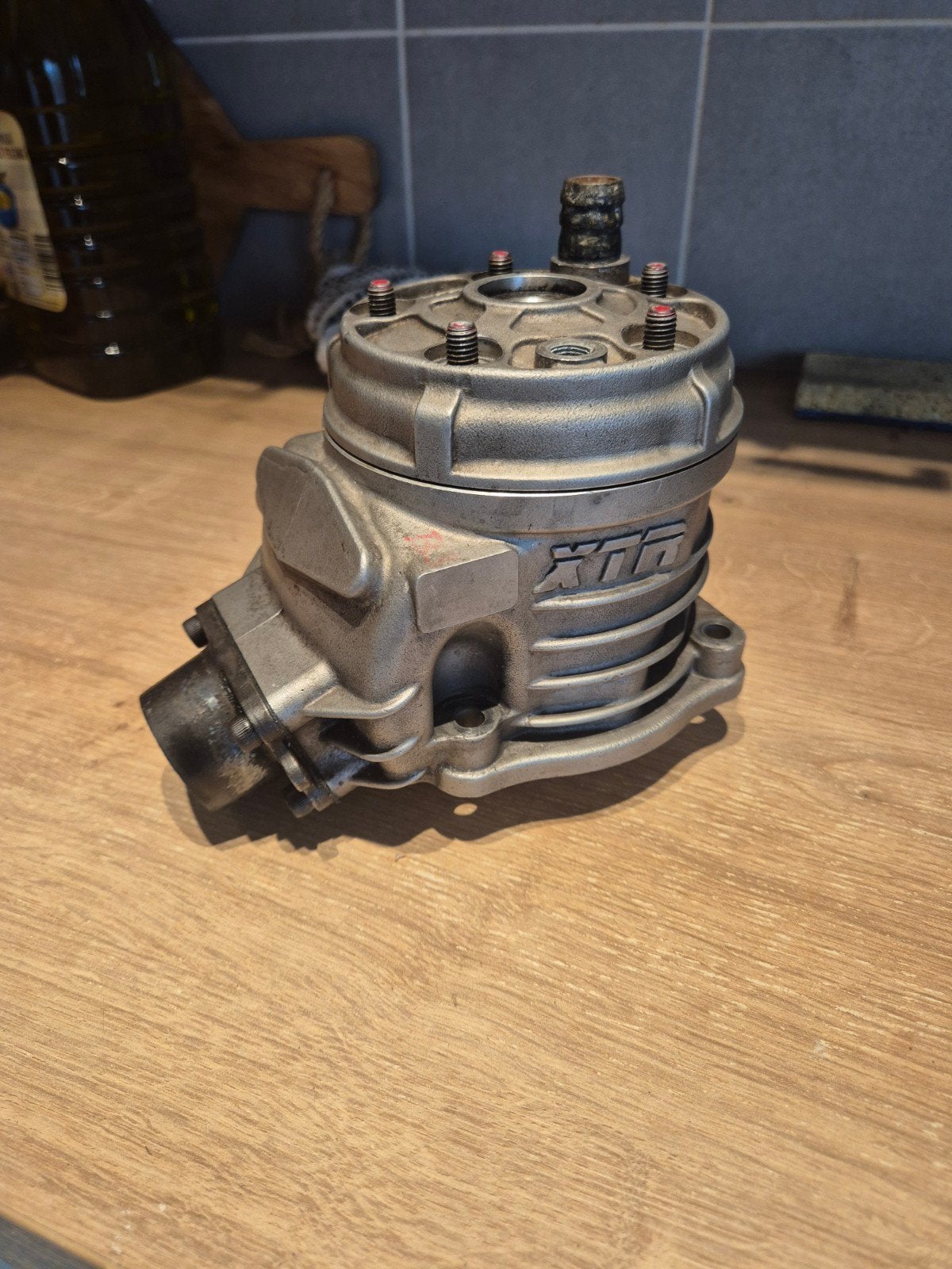Iame xtr kf3 cilinder in zeer nette staat. 125cc cilinder, Ophalen of Verzenden, Zo goed als nieuw, Kart