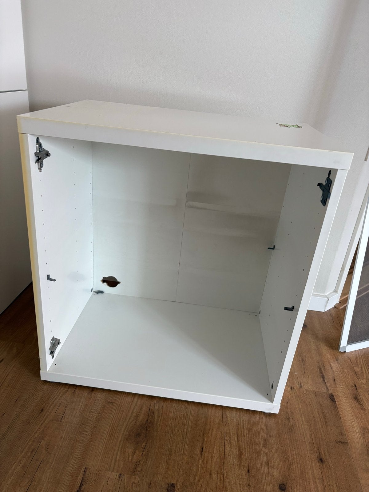 Witte IKEA kast zonder deurtje - gratis!!, Ophalen, Gebruikt