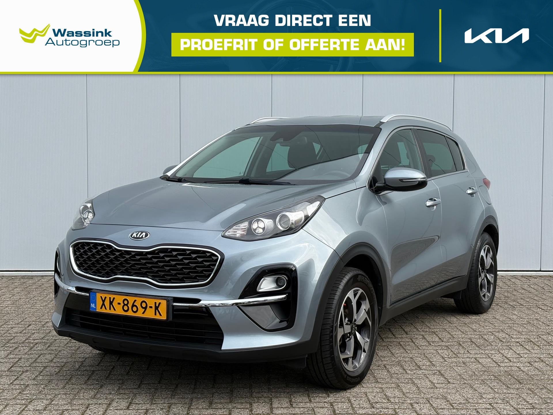Kia Sportage 1.6 GDi 132pk DynamicLine | Trekhaak | LMV | Na