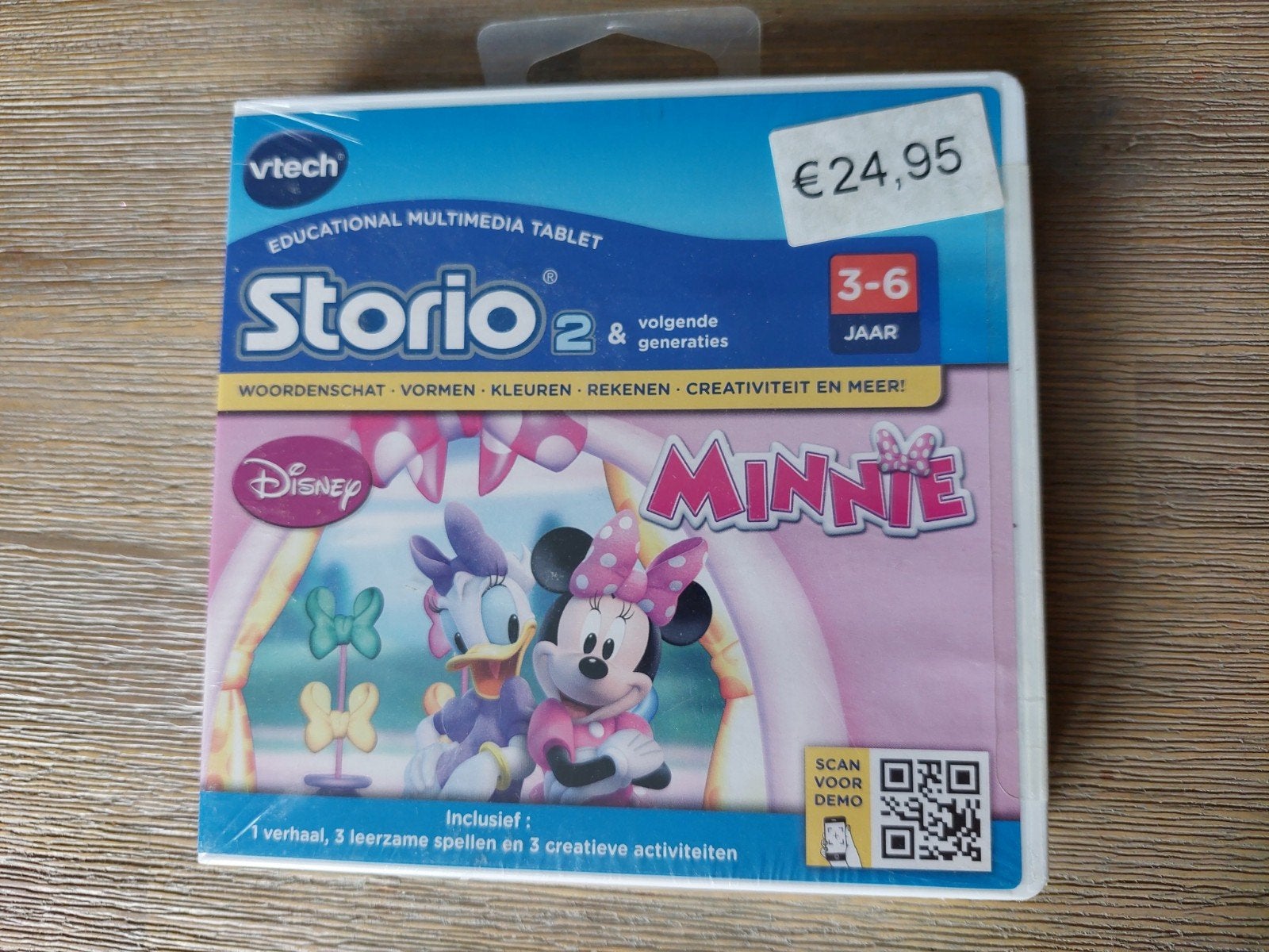 Vtech Storio spelletje game Minnie Mouse, Verzenden, Nieuw