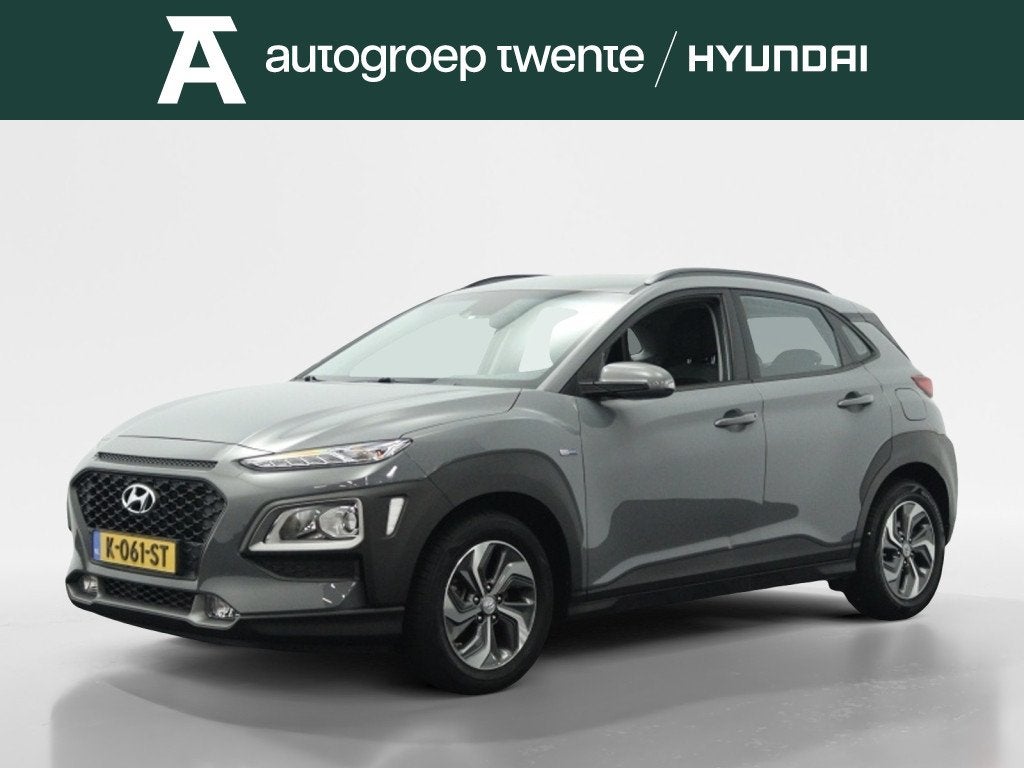 Hyundai KONA 1.6 GDI HEV Comfort | Carplay Navigatie | Cruis, Auto's, Hyundai, Automaat, 12 maanden, Stof, Gebruikt