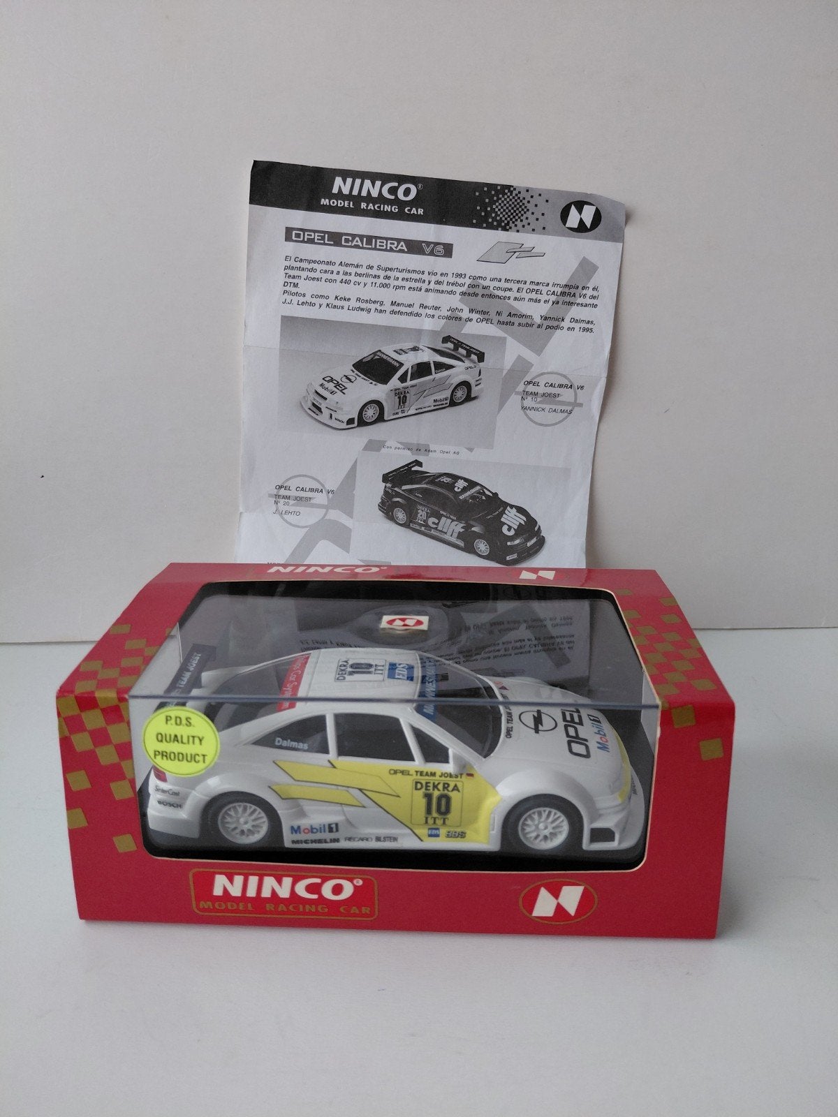 ninco opel calibra Dtm 1;32, Overige merken, Racebaan, Nieuw, Ophalen of Verzenden