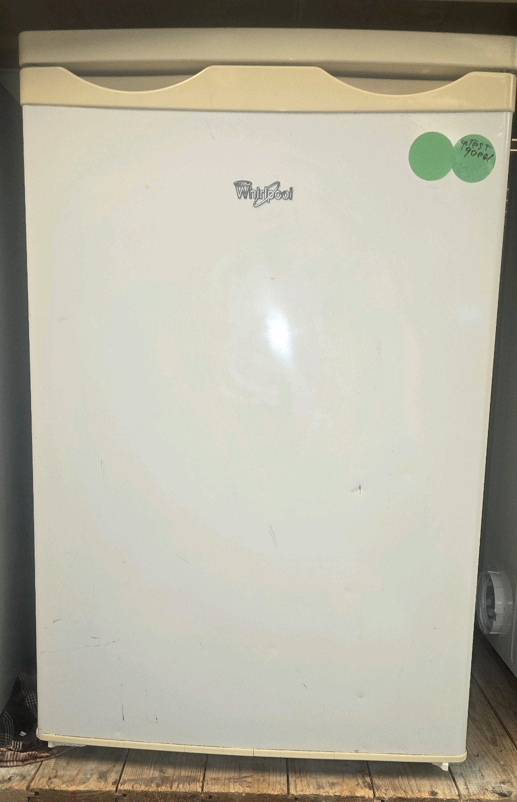 whirlpool tafelmodel koelkast met garantie, Ophalen, Gebruikt, Minder dan 60 cm, 85 tot 120 cm